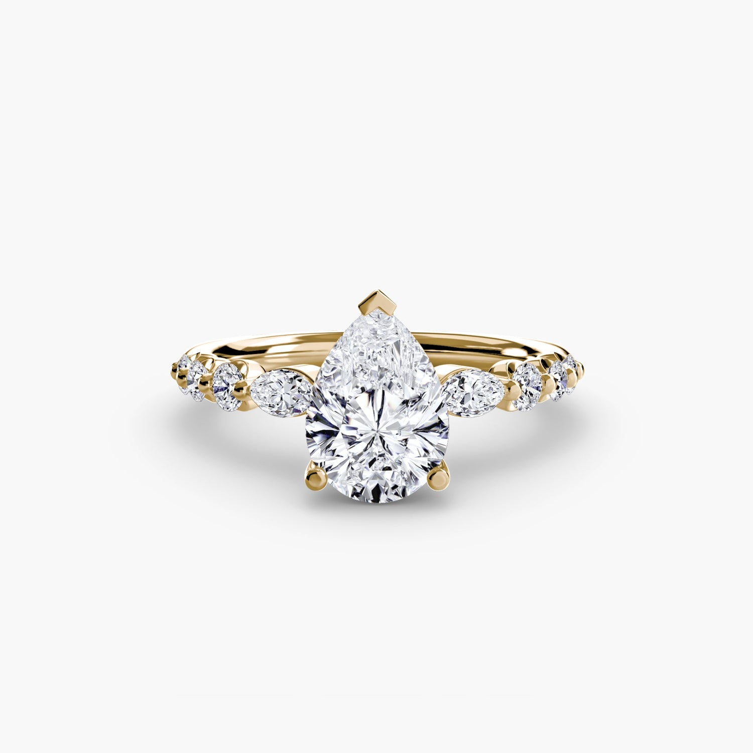 Sparkling Setting 0.29 ct – top view