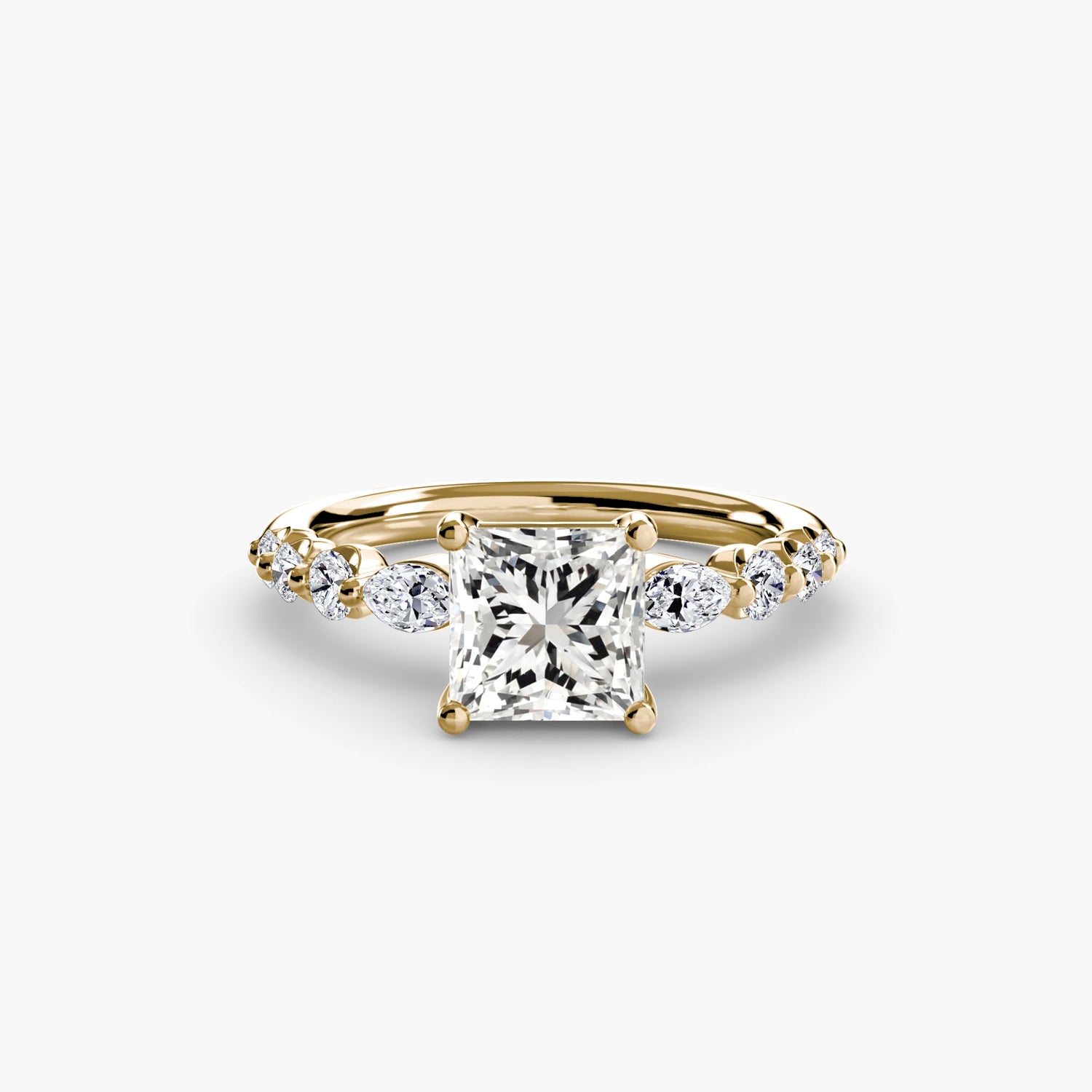 Sparkling Setting 0.29 ct – side view