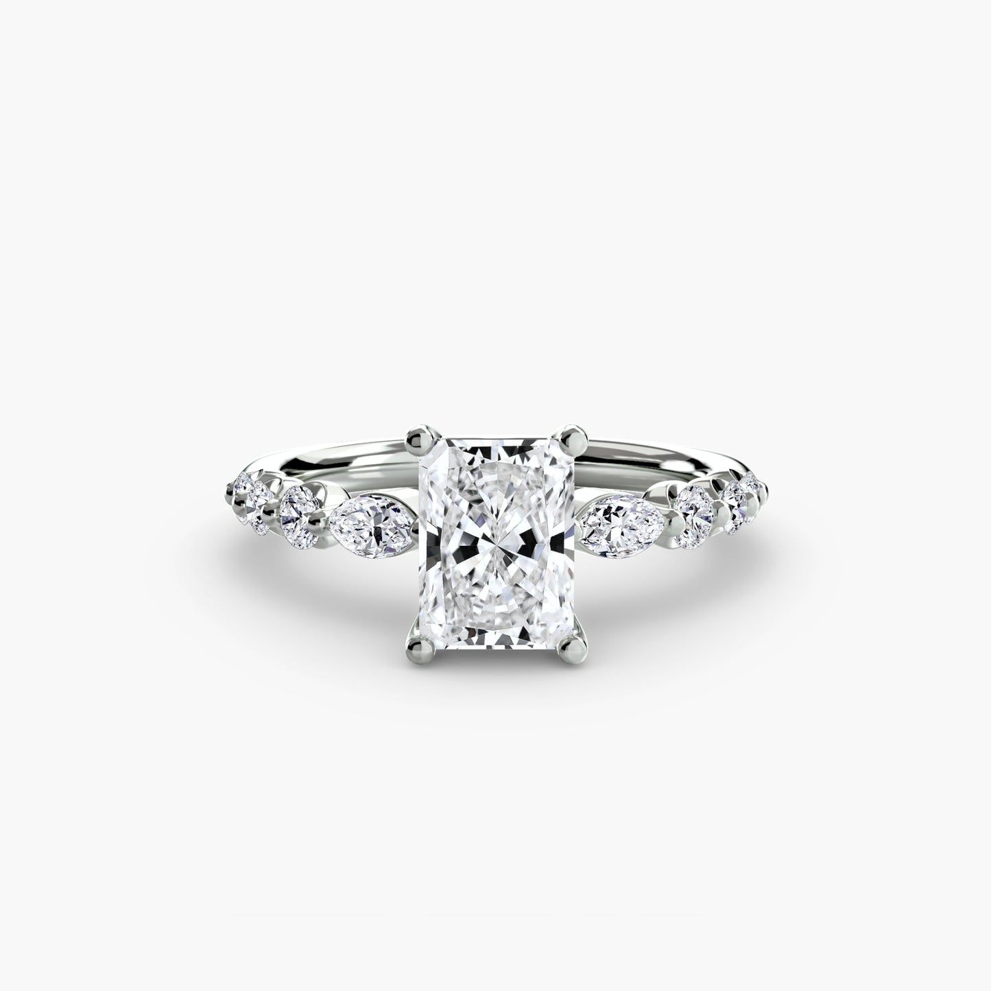 Setting Gold with Brilliant Diamond – alternate view