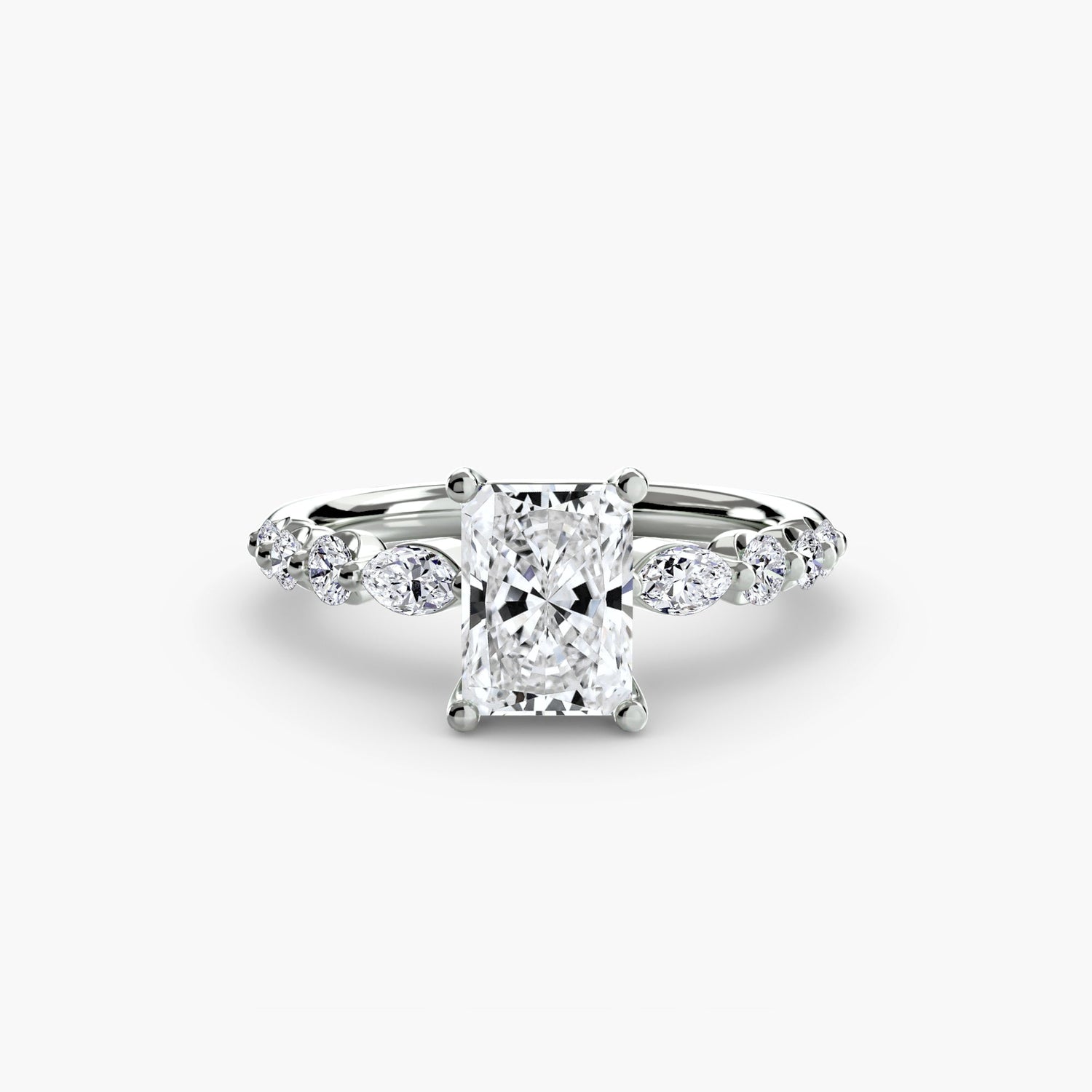 Setting Gold with Brilliant Diamond – alternate view