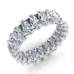 Radiant Cut Eternity Band 11 Ct. Gold Diamond Jewelry