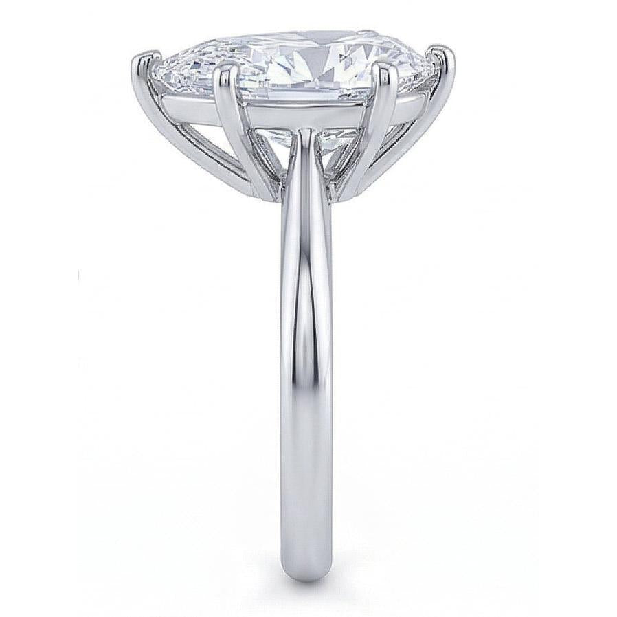 Real 2.50 Carat Solitaire Pear Cut Natural Earth Mined Diamond ( Not Lab Grown )  Engagement Ring