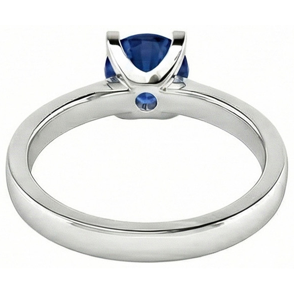 Real 2 Carat Sapphire Engagement Ring
