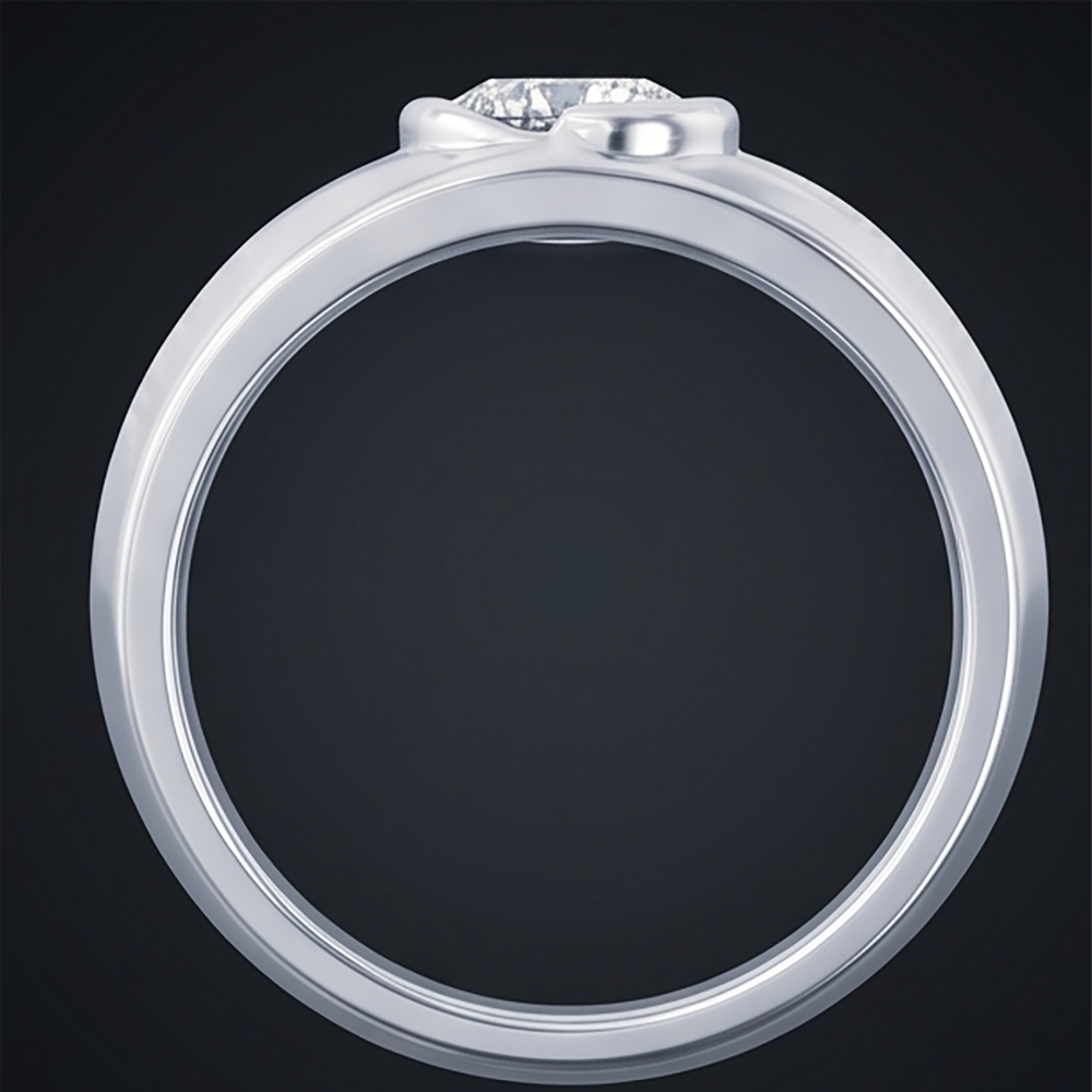 Real Oval Natural Earth Mined Diamond ( Not Lab Grown ) Ring Mens Jewelry Bezel