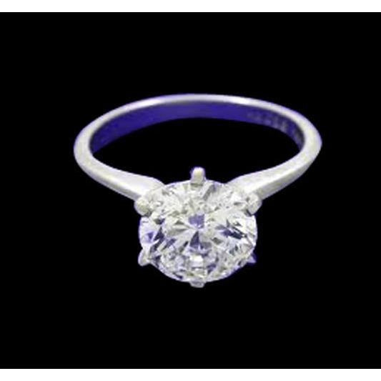 Real 1.51 Ct. Diamond Solitaire Diamond Engagement Ring - Solitaire Ring-harrychadent.ca