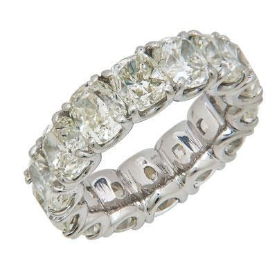 Real 10 Carat Diamond Eternity Wedding Ring - Eternity Band-harrychadent.ca