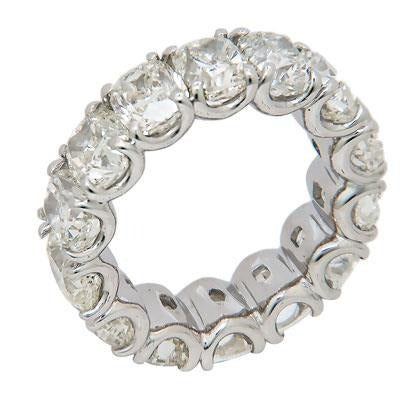 Real 10 Carat Diamond Eternity Wedding Ring - Eternity Band-harrychadent.ca