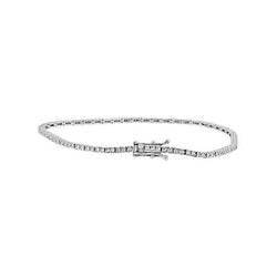 Real 2 Carat Round Diamond Women's Tennis Bracelet