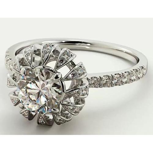 Real Diamond Engagement Ring Accented Jewelry