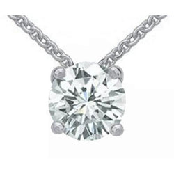 Real Diamond Pendant White Gold 1.25 Ct. Diamond Necklace