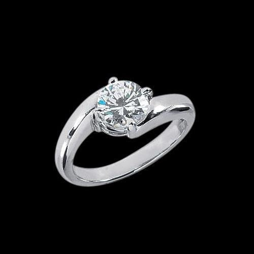 Real Diamond Solitaire Royal Engagement Ring 2.50 Carats - Solitaire Ring-harrychadent.ca