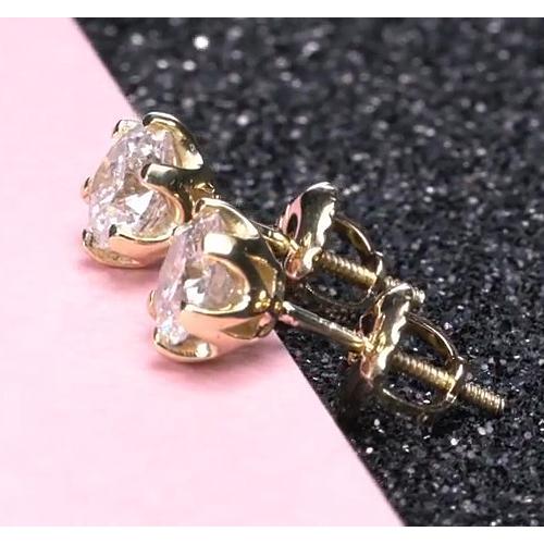 Real Diamond Studs Earring 1.20 Carats