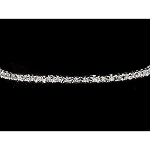Real Diamond Tennis Bracelet 4 Carats Prong Set Women Jewelry