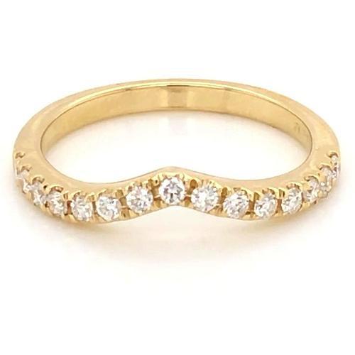 Real Diamond Wedding Band 1 Carat Prong Setting Women Fine Jewelry