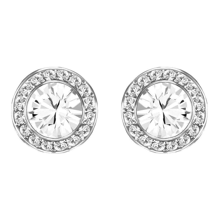 Real Halo Round Brilliant Cut 2.82 Carats Diamond Ladies Stud Earring