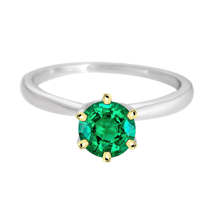 High-End Precious Stone Ring 2 ct – main view