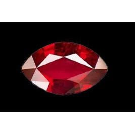 Loose Gemstone Gold with Pigeon Blood Ruby – main view