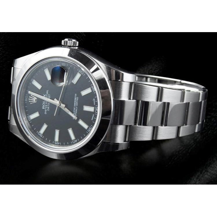 Watch Smooth Bezel Ss Bracelet