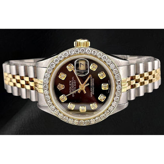 Rolex Datejust 26mm 18k Gold & Steel Ladies Watch