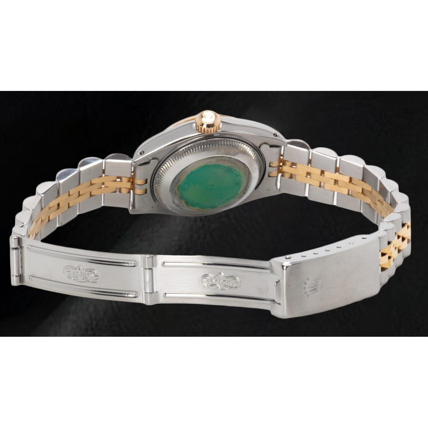 Precious Stone Rolex -ct Two Tone – angle view