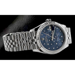 Rolex Datejust 31 Jubilee Blue Diamond Stainless Steel Women's Watch