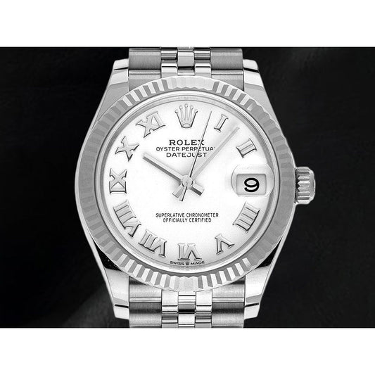 Rolex Datejust 31 White Gold Stainless Steel Jubilee Women's Watch