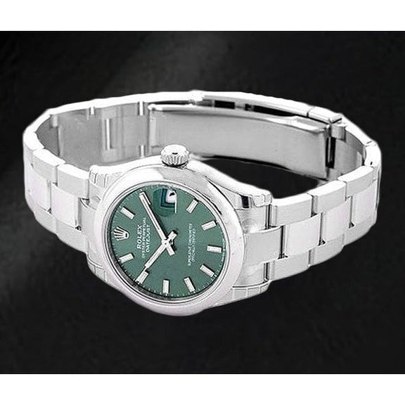 Mint Green Luminous Dial Stainless Steel