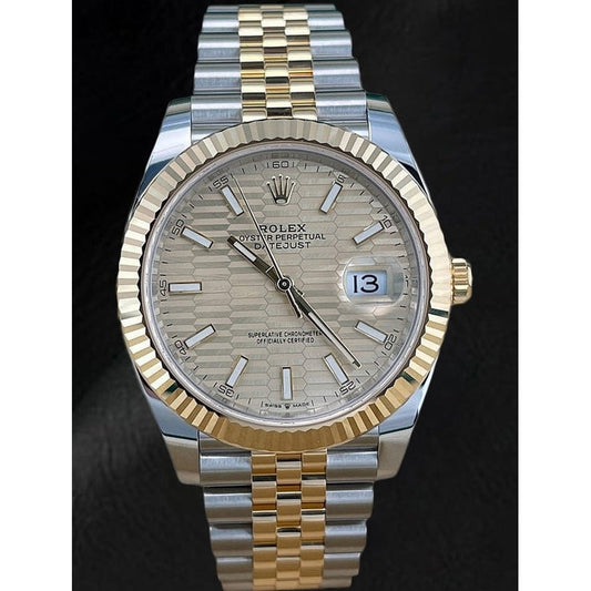 Rolex Datejust 41mm 18K Yellow Gold and Steel Watch