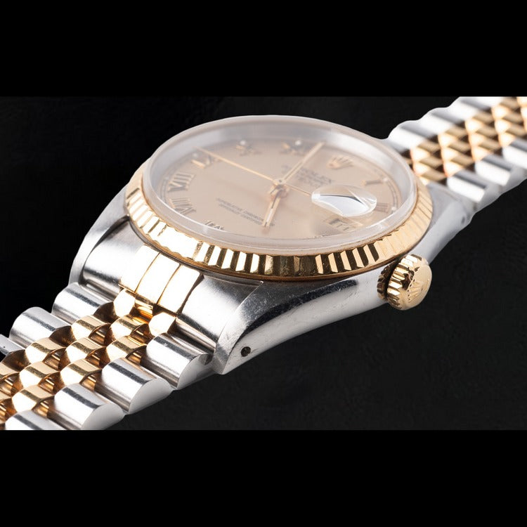 Datejust Champagne Roman Dial