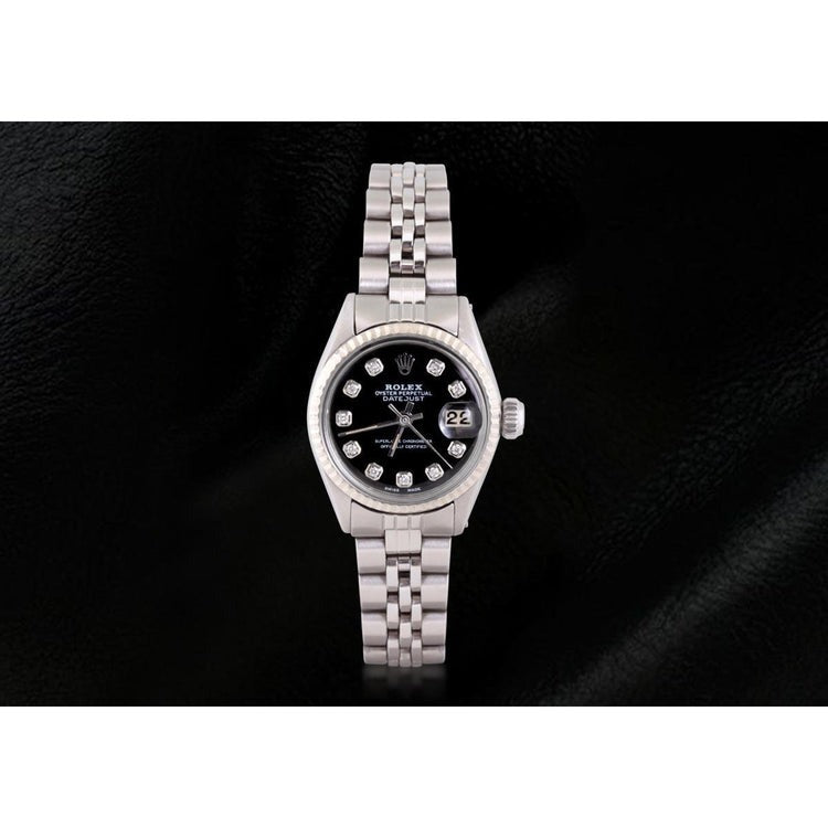 Bezel Ladies Watch Ss Jubilee