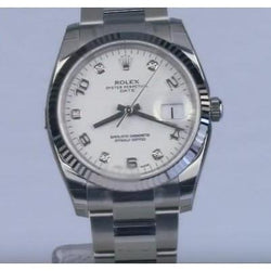 Rolex Datejust Ii 41Mm Watch Custom Diamond Dial Oyster Bracelet Ss