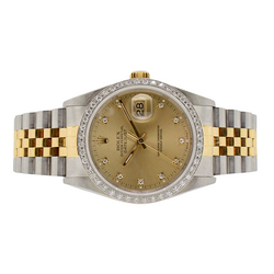 Champagne Diamond Fine Diamond Rolex ct – Gold