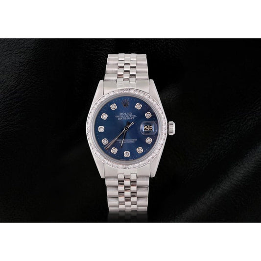 Ss Jubilee Bracelet Men'S Watch Blue