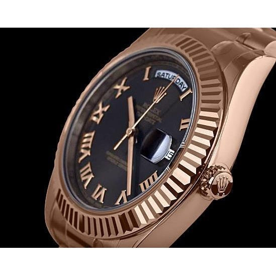 Watch Chocolate Rose Gold 41