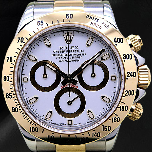 40mm White Dial Rolex