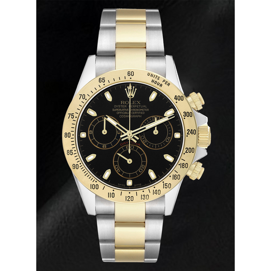 Earth-Mined Gemstone Rolex – main view