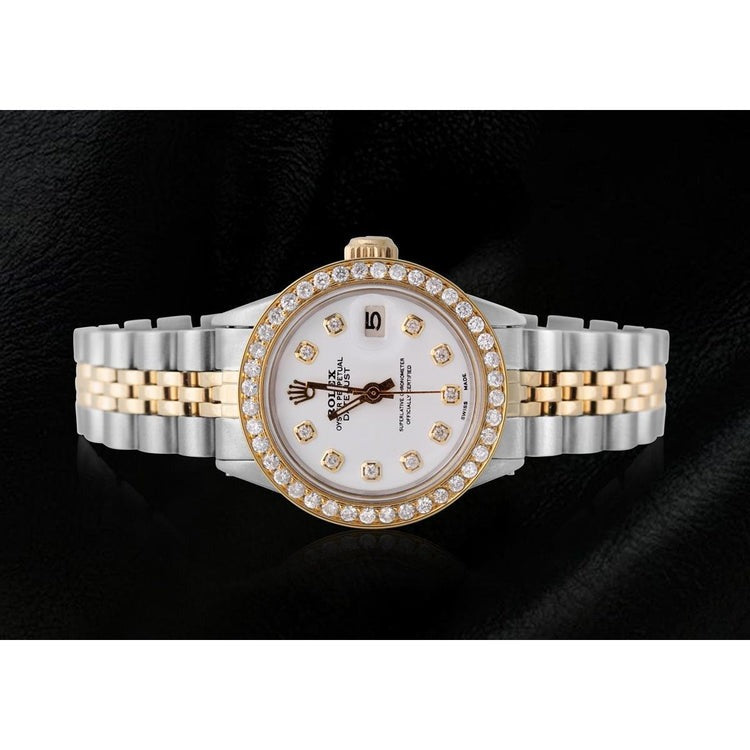 Bezel Two Tone Jubilee Bracelet Watch