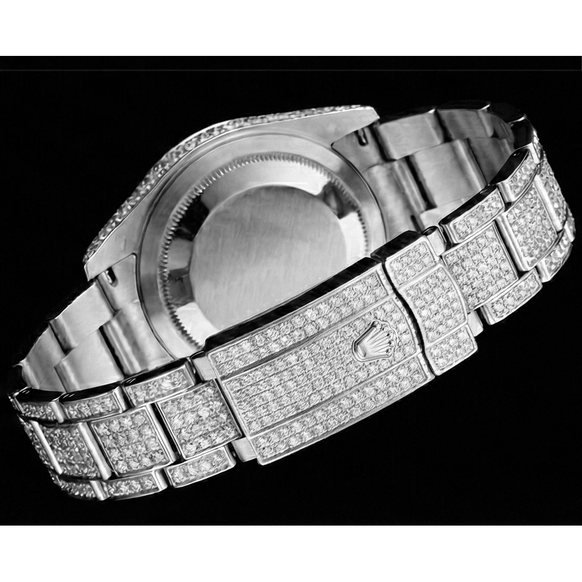 Timeless Diamond Rolex 26.5 ct – detail view