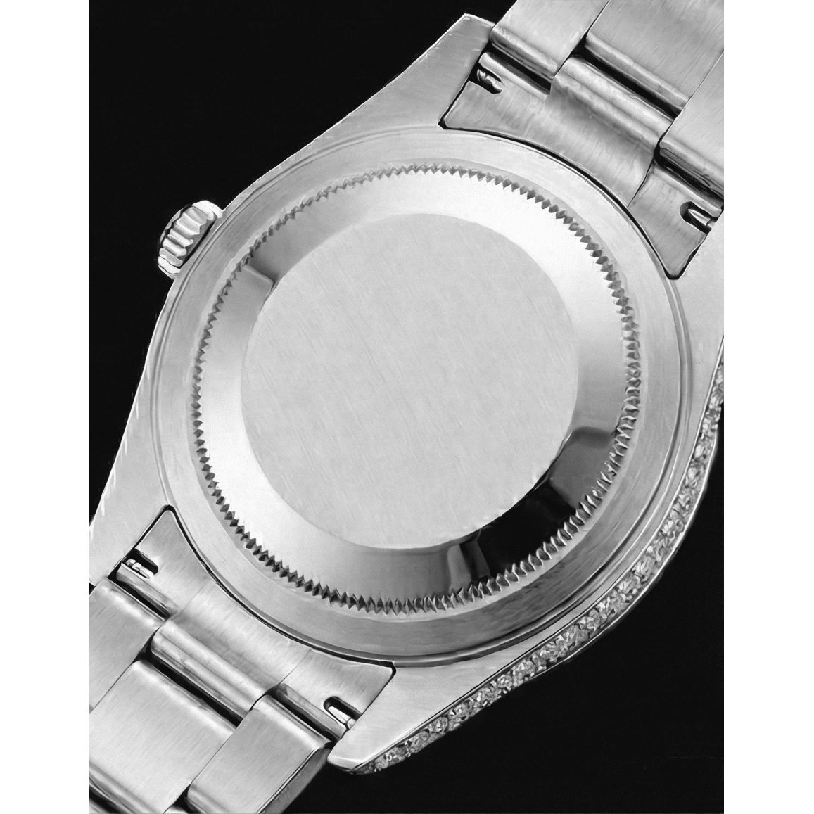 Real Diamond Rolex – profile view