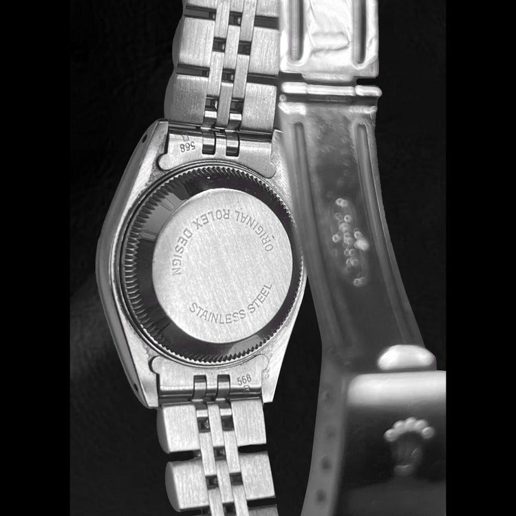 White Roman Dial 26 mm Stainless Steel