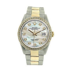 South Sea Pearl Rolex ct F/VS1 – Two Tone Gold
