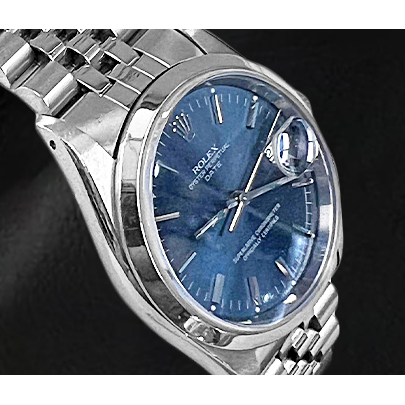 15200 Date 34mm Blue Dial