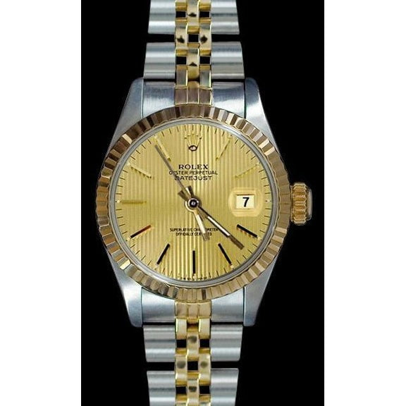 Champagne Stick Dial Datejust Ladies Watch