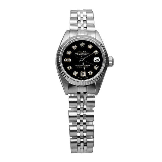 Stainless Steel Jubilee Bracelet Diamond Dial