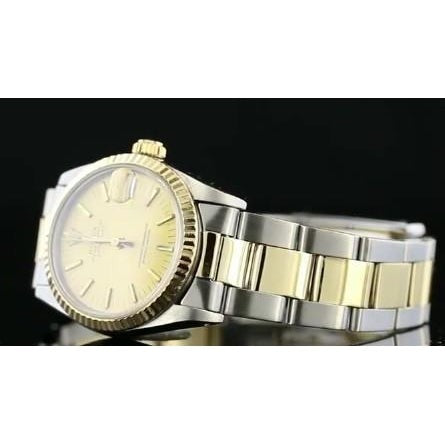 Bezel Gold & Ss Datejust Mid