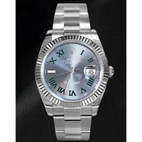 Rolex 126334 Datejust 41 Wimbledon Slate Dial Stainless Steel Watch