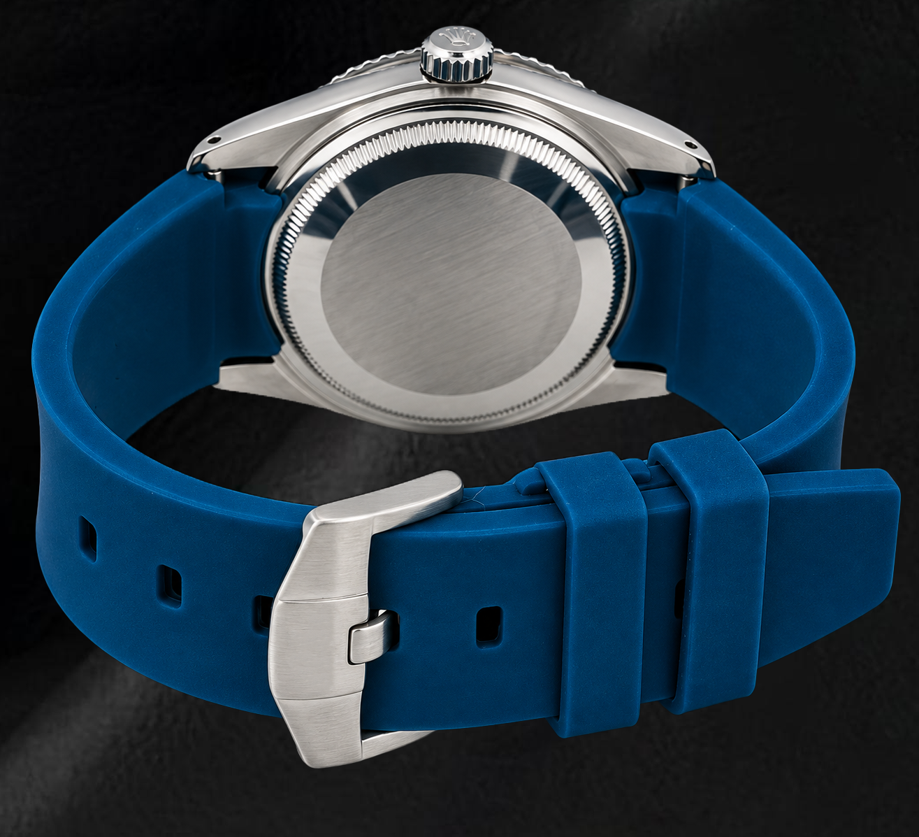 Rolex 1601 Datejust 36mm Blue Diamond Dial Watch