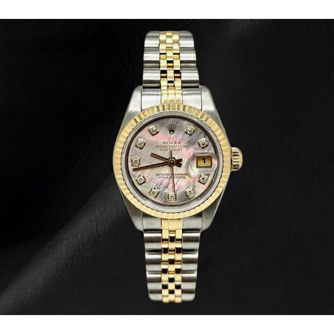 Rolex 2002 Year Ladies Datejust 26mm Two Tone 18K Watch