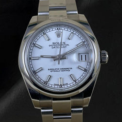 Rolex Date-just 31mm Stainless Steel Ladies Watch