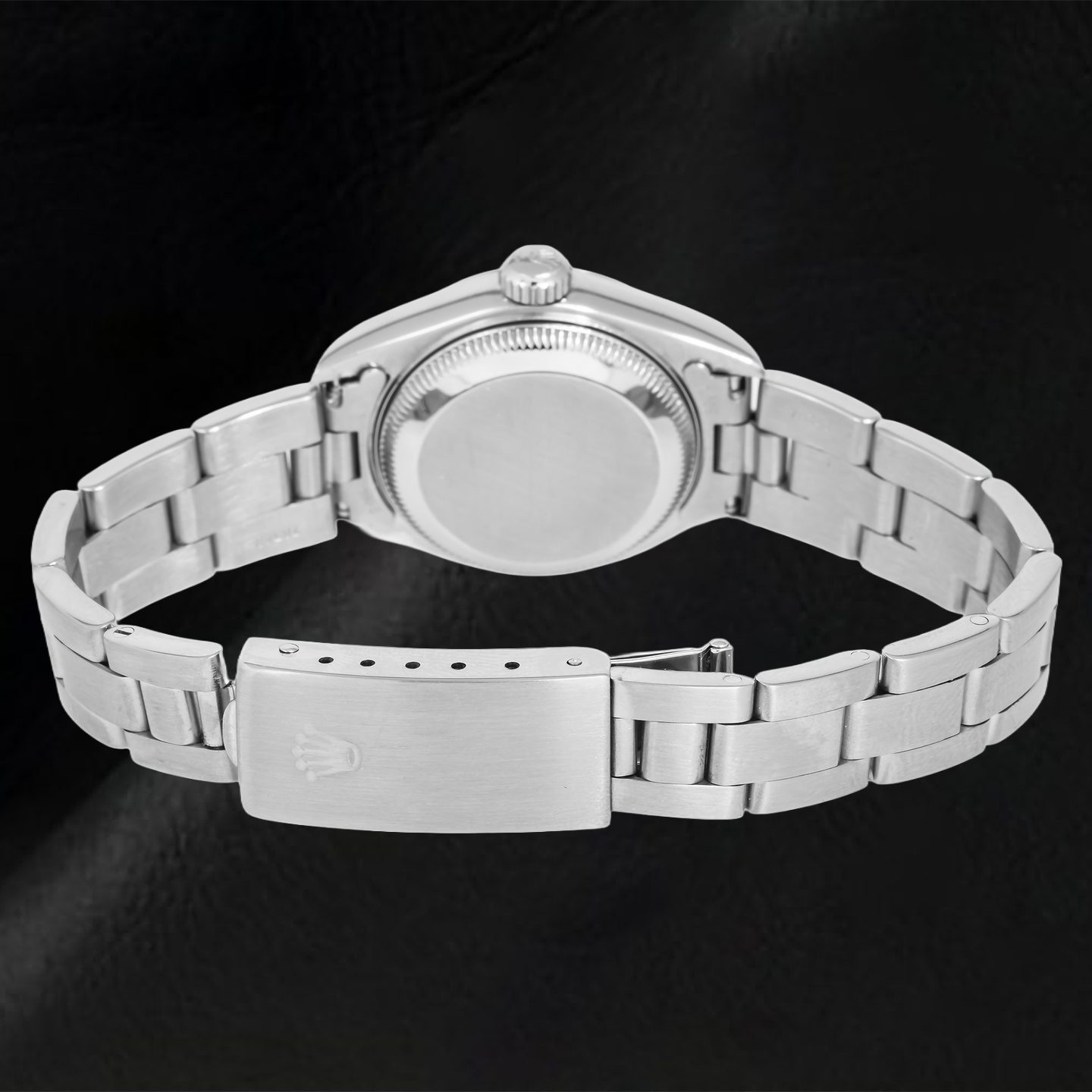 Rolex Date 6916 26mm White Roman Dial Stainless Steel Oyster Bracelet Watch